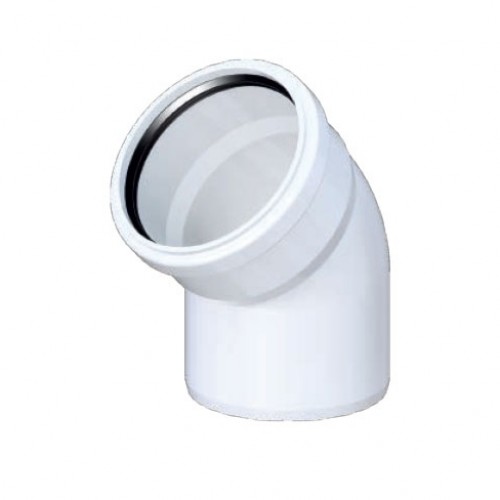 UPLAST PVC Atık Su dirsek  50 mm (3.2 mm)